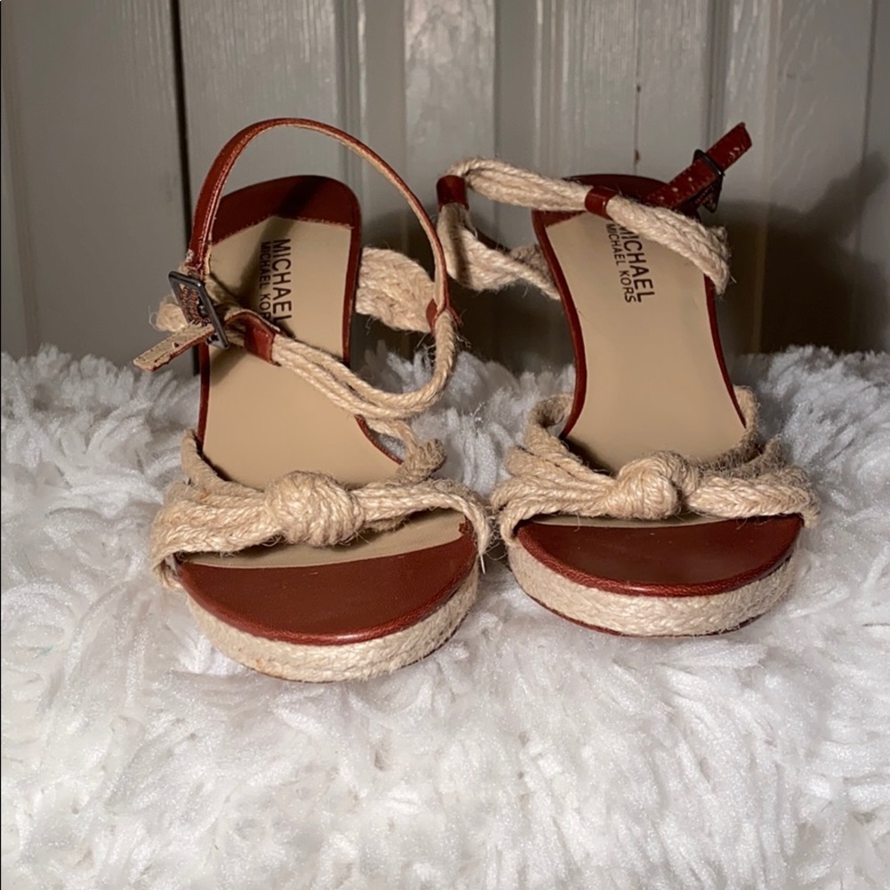 Michael Kors wedge heel sandals - Picture 5 of 7